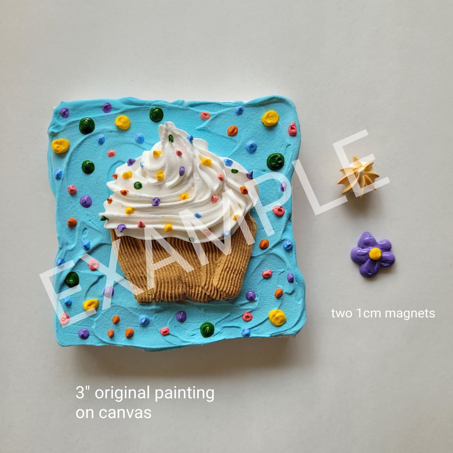 SURPRISE PACK! Randomly selected mini painting & magnet(s)