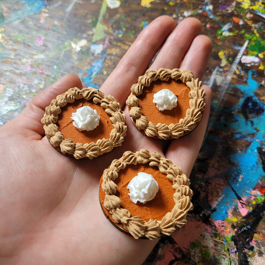 Pumpkin Pie Magnet Set (3 Pieces)