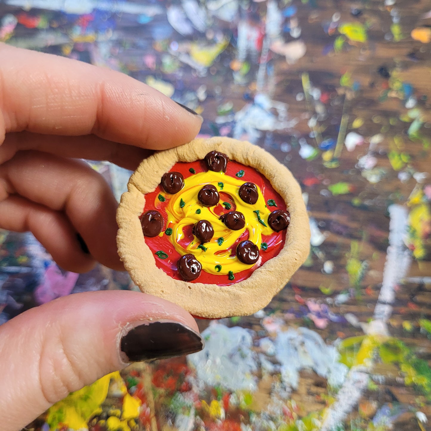 Mini Pizza Magnet Set (3 Pieces)