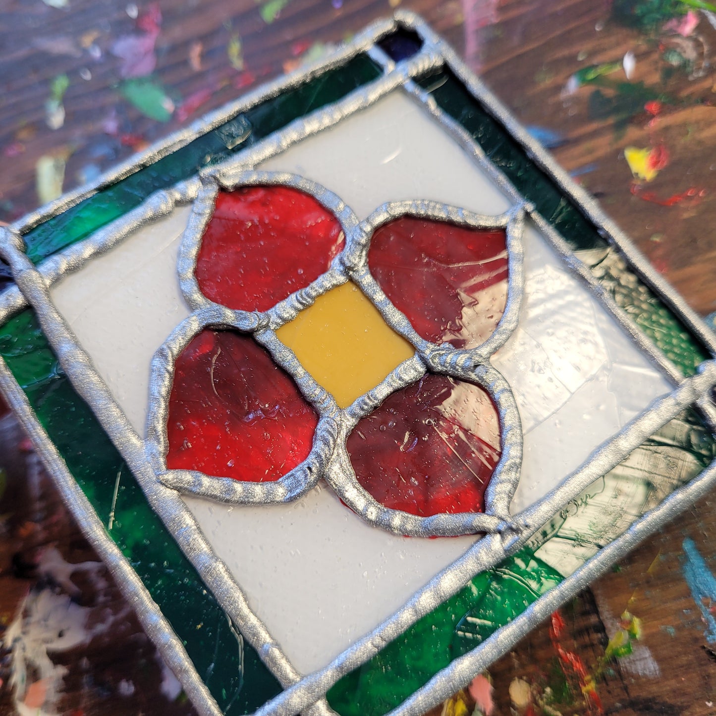 Mini Stained Glass Magnet | 3" by 3"